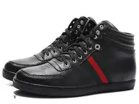 gucci hauts zapatos 2013 new style hombre high-top zapatos italy gucci-0090